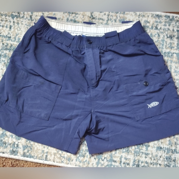 AFtco Navy Blue Shorts (Size 36) - Picture 1 of 3